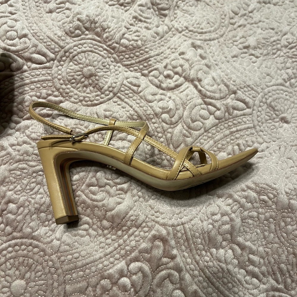 Sam Edelman Tan Strappy Heels